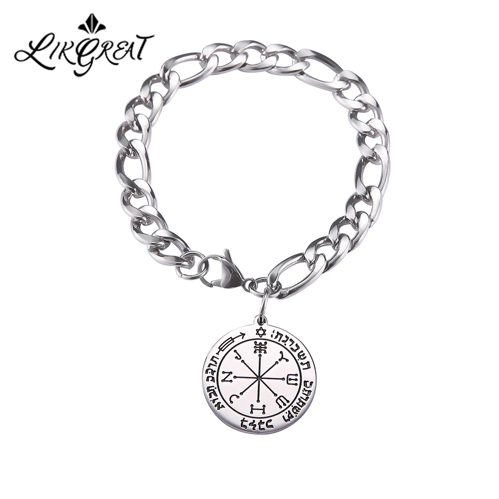 LIKGREAT женский и мужской Амулет из нержавеющей стали в виде пятнистых пятен