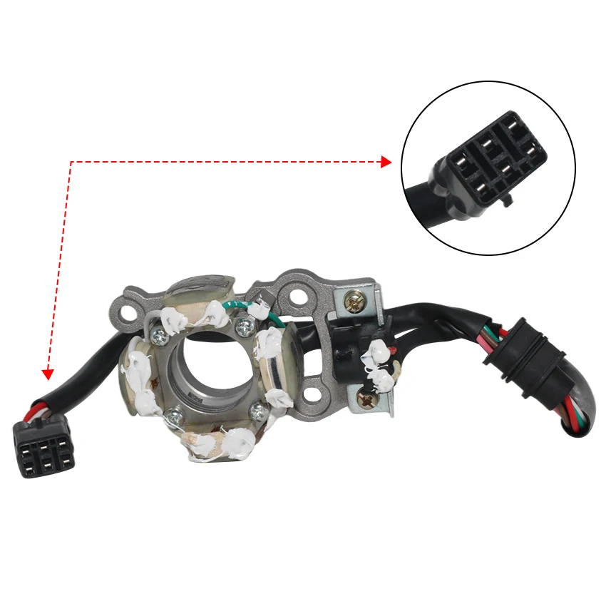 Катушка заряда мотоцикла лодки в сборе для Yamaha YZ450 YZ450F YZ450FV YZ450FW YZ450FXL YZ450FYL OEM:2S2-85560-00