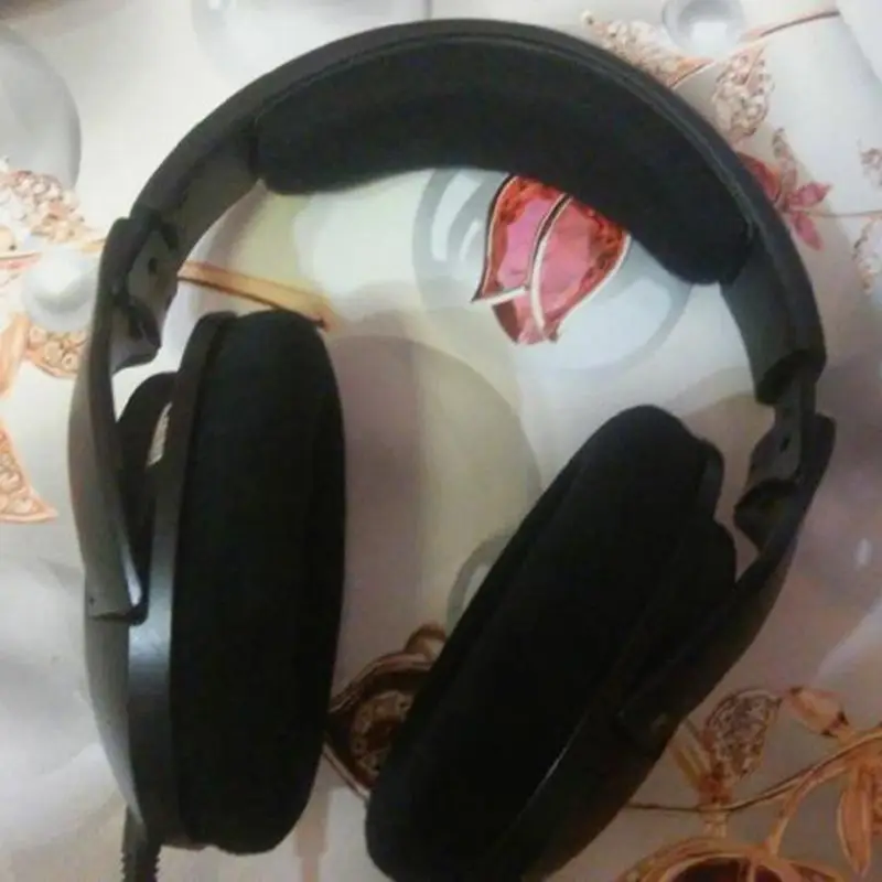 Велюровая подушка для ушей Sennheiser HD515 HD555 HD595 PC360|Аксессуары наушников| |