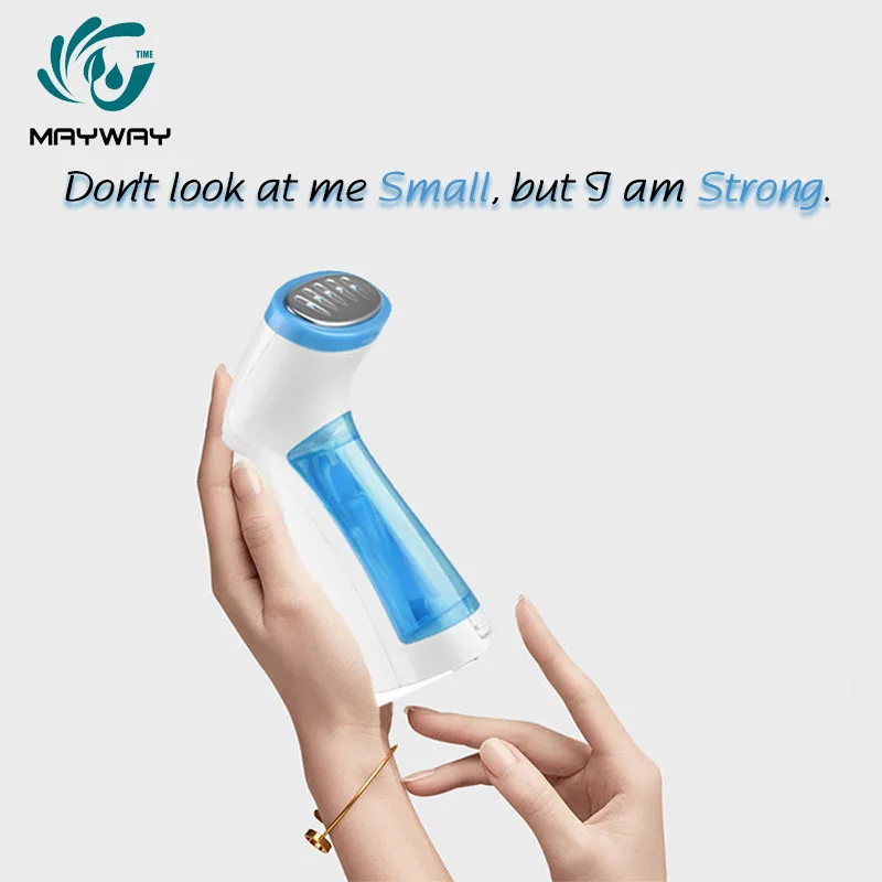 Маленький портативный паровой утюг для одежды ручной отпариватель мини щетка