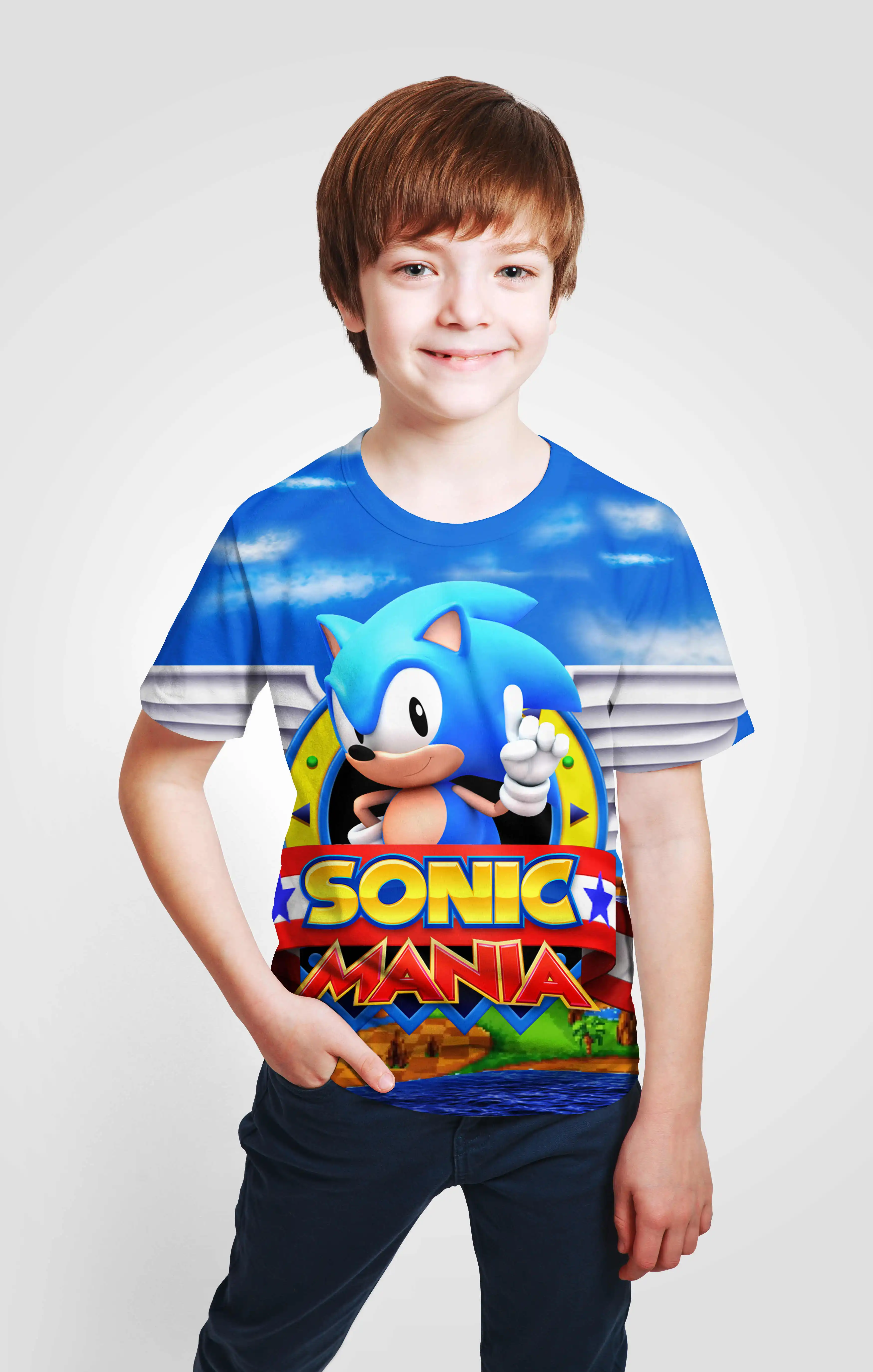 

2021 hot sale baby clothes 3D printed T-shirts, children and teenagers anime, casual wear, oversized T-shirts
