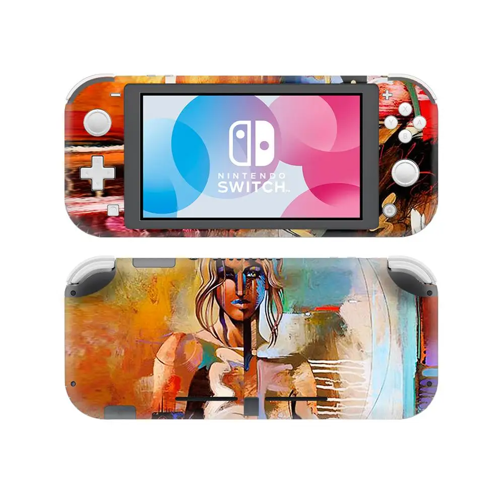 Наклейка для консоли Nintendo Switch Lite Joy-con NSL