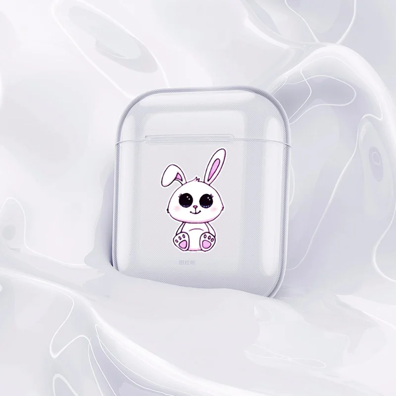Чехол для Apple AirPods с милыми животными Роскошный чехол наушников Bluetooth Airpods 1 2