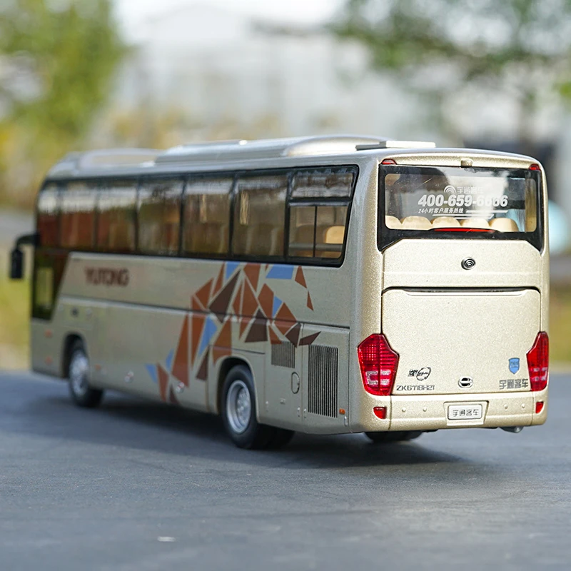 1/42 масштабная модель автомобиля Китай YuTong автобус ZK6118H Diecast металлические