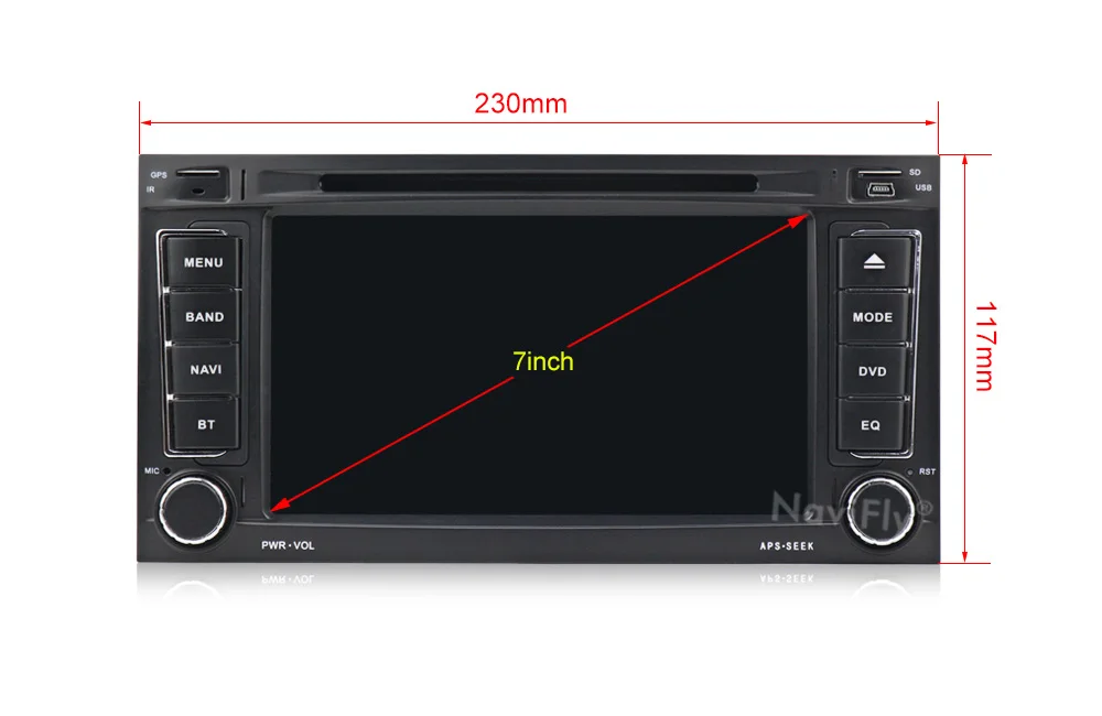 Navifly Android9.1 RDS 32G rom 2G ram Автомобильный мультимедийный плеер для Volkswagen VW Touareg T5(2002-2010) с 4G wifi радио DVR BT
