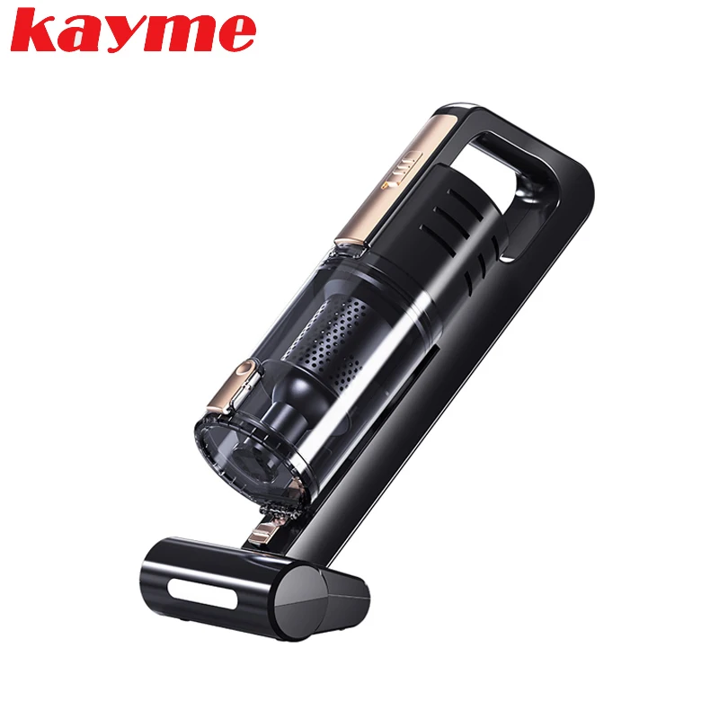 Kayme 4500pa автомобильный пылесос мини Портативный ручной для сухой и влажной уборки пыли щетка DC 12 Вольт 120 Вт с светодиодный осветительный светильник