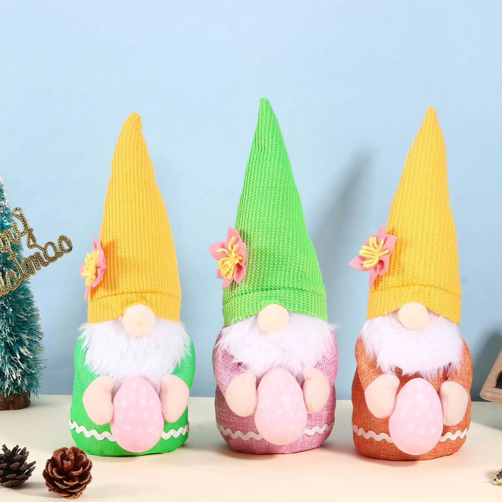 Пасхальная Коллекционная кукла гнома Шведский гном плюшевый кролик Tomte ручной
