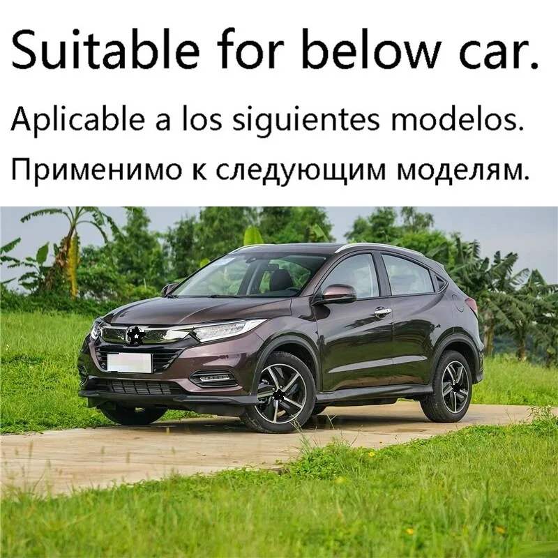 Auto Modified Decorative Automovil Door Handle Exterior Trim Covers Parts Modification Car Styling Protecter 19 FOR Honda Vezel |