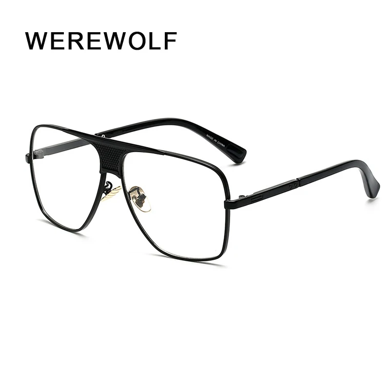 Мужские солнцезащитные очки Брендовые дизайнерские женские с плоским верхом