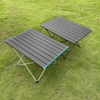 folding table aluminium alloy camping bbq picnic mini portable desk outdoor picnic cooking festival beach garden furniture desk