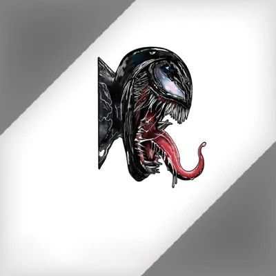 Автонаклейка Ali AutoCar Styling Personality Vinyl Kk Venom Decals для автомобиля, водонепроницаемая, из ПВХ, окна тела декоративные наклейки и аксессуары.