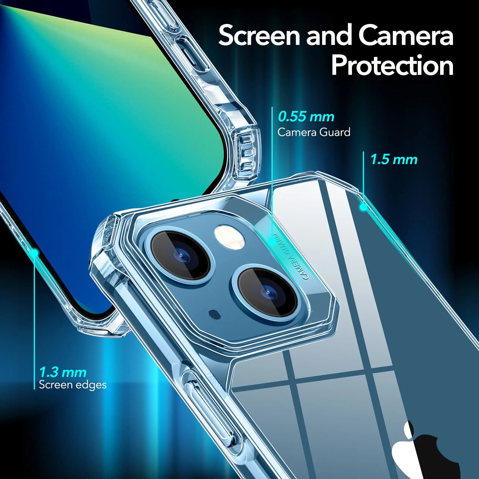 ESR for iPhone 13 Pro Max Case Air Armor Cover for iPhone 13 Pro Macsafe Magnetic Halolock Hard Back Protective Case Shockproof