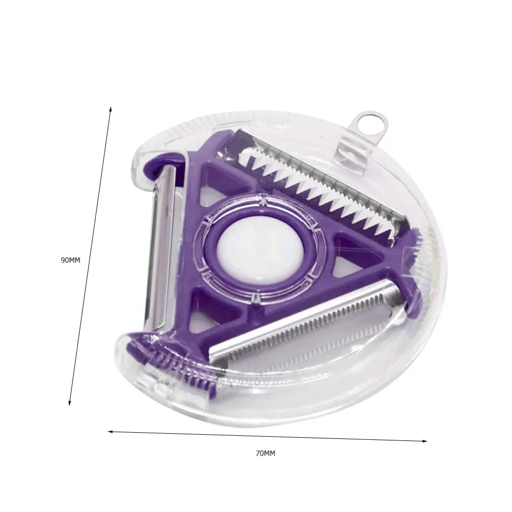 Кухонная Овощечистка 3 в 1 терка из нержавеющей стали для овощей картофеля огурца