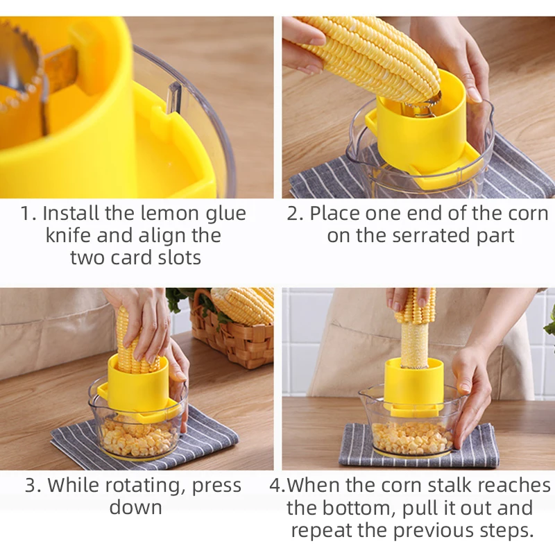 airbell corn maize cutter peeler vegetable manual chopper kitchen gadgets accessories tools utensils food crusher potato masher free global shipping