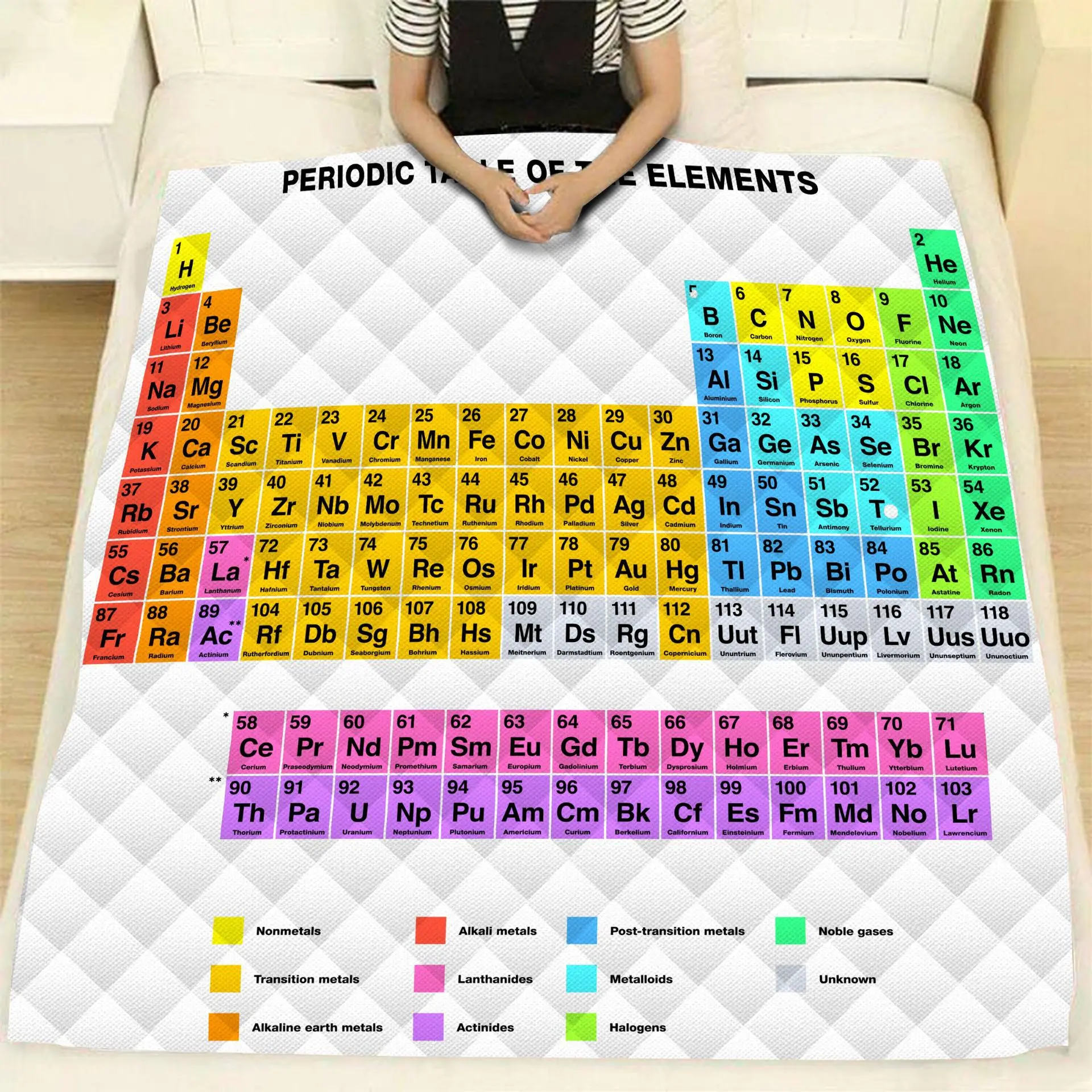 Химический стол летнее Стёганое одеяло коврик 3D принт кровать диван для детей