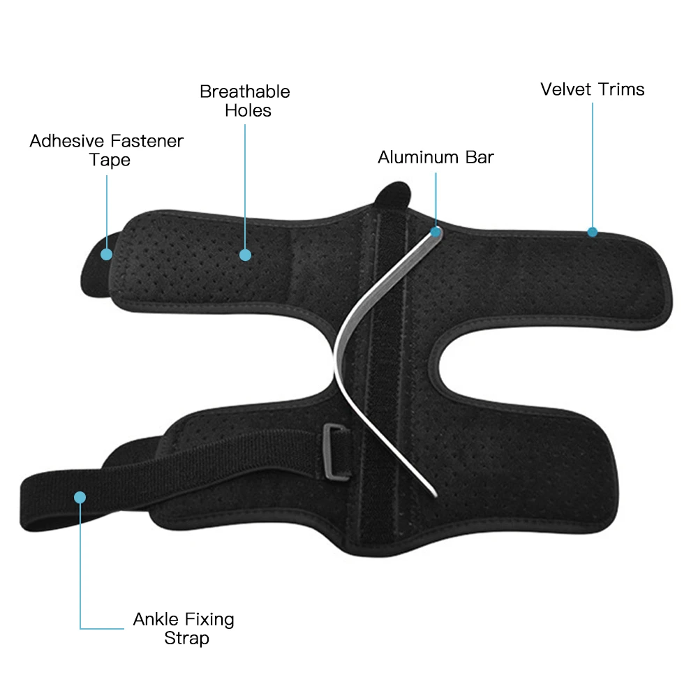 Ночная шина для ног бандаж на лодыжку поддержки сна ортопедическая поддержка