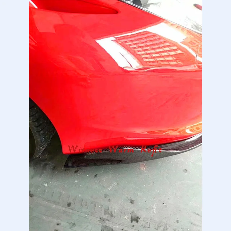 Разветвитель переднего бампера из углеродного волокна задний диффузор боковые