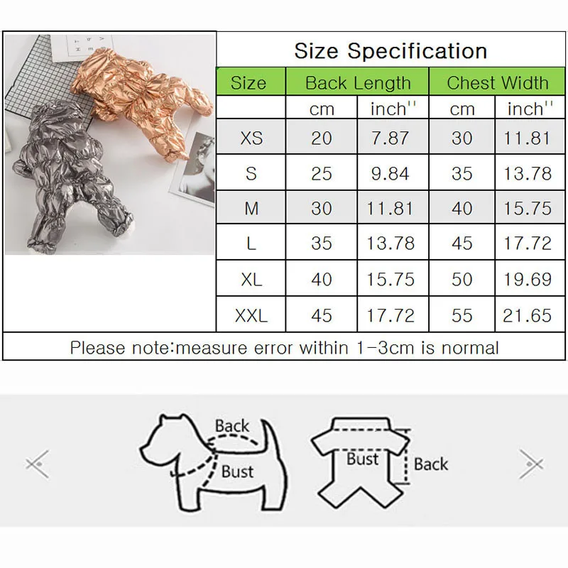 

Dog Clothes For French Bulldog Pug Chihuahua Yorkies Clothes Winter Warm Windproof Pet Puppy Coat Jacket Pet Clothing Ropa Perro