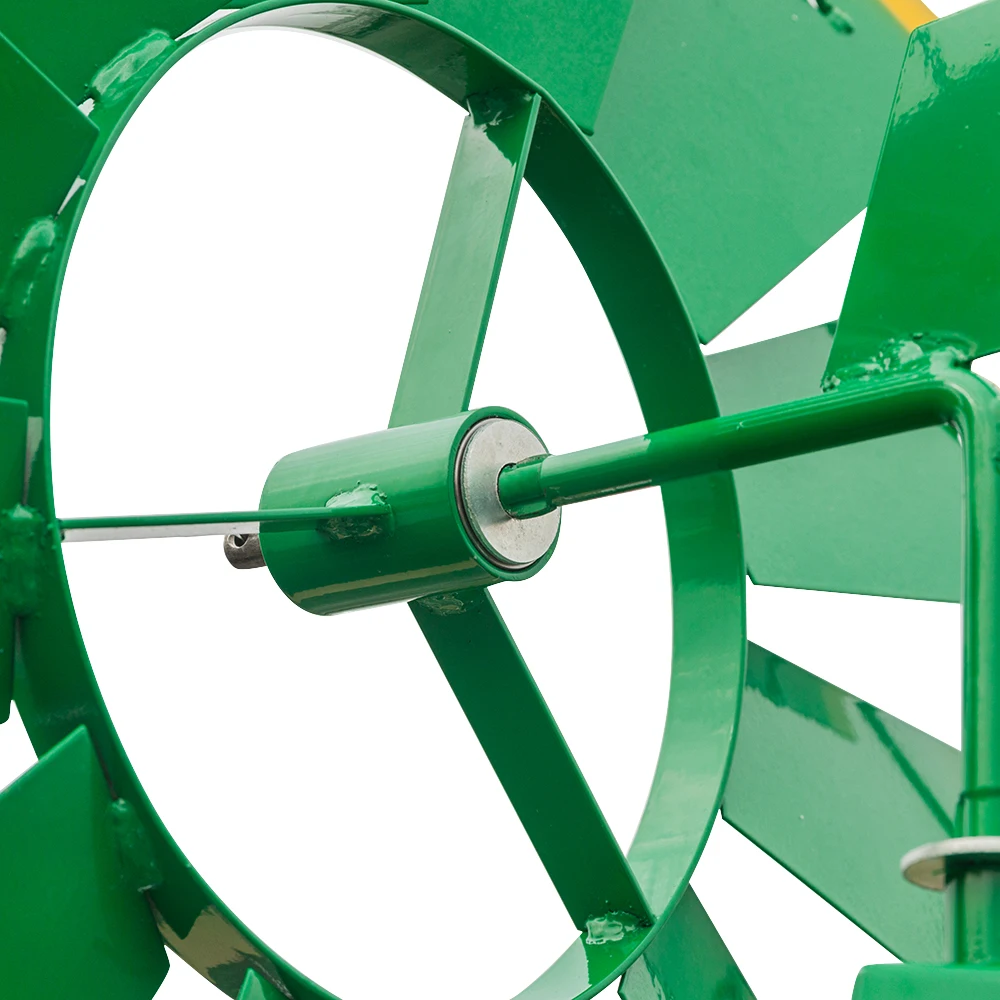 

8FT Weather Resistant Yard Garden Windmill Green FBS889