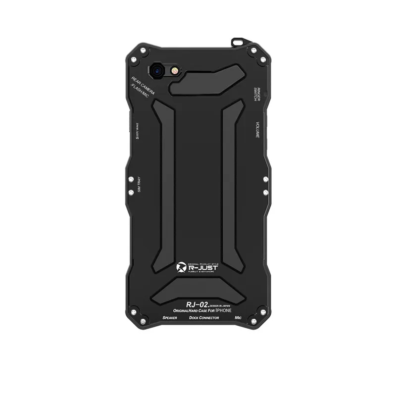 

Gundam Armor Life shockproof Aluminum Metal Cover Case for IPhone 5S SE 6 6s 8 6s plus 7 8 7Plus Protection Hard Cover Case