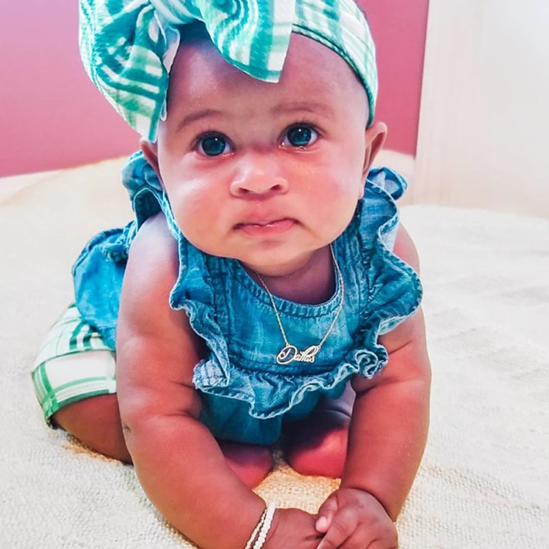 Ожерелья с именем новорожденного подвески ювелирные изделия ожерелье чокер