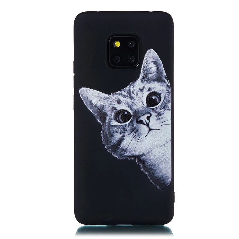 Чехол для телефона из мягкого силикона ТПУ с рисунком Чехлы для huawei P30 P20 Mate20 Lite Pro Honor 8X 8lite 9 10lite V20 Капа космическая планета Луна задняя крышка - Цвет: 10