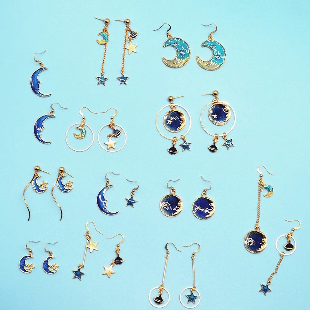 

Cute Star Earrings For Women 2021 Trend Irregular Tassel Earrings Korean Fashion Simple Personality Earring Jewelry Wholesale