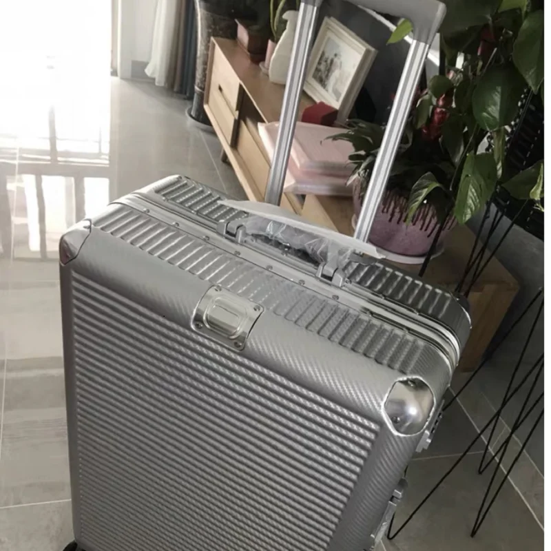 Супермодный новый жесткий Дорожный чемодан spinner с алюминиевой рамой дорожные