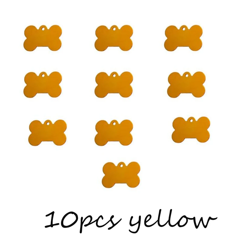 Идентификационные бирки для собак из алюминиевого сплава 30/38/40/50 мм с