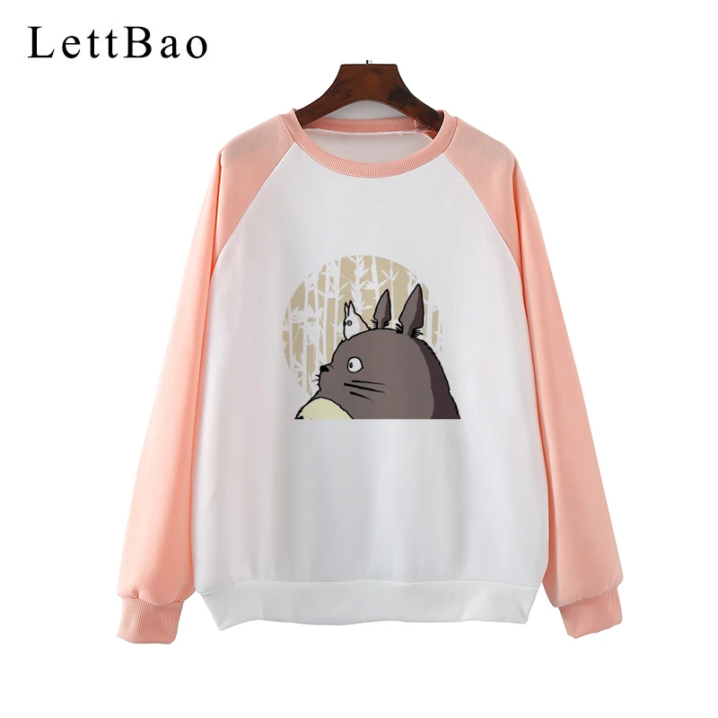 Тоторо дух от Studio Ghibli женские толстовки с капюшоном рисунком японского аниме