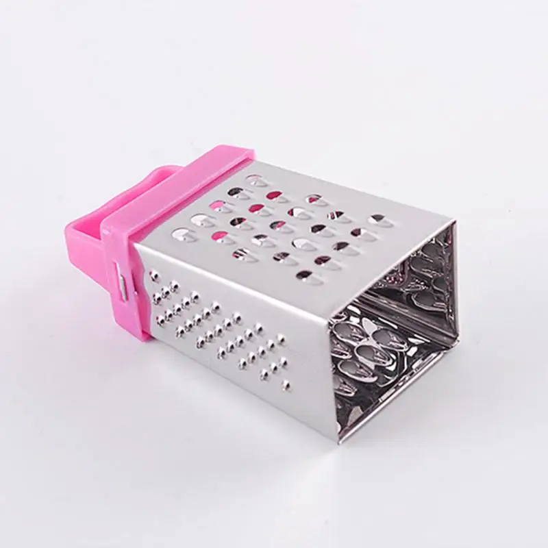 

1PC Multifunction Peel Cutter Stainless Steel Mini Four-Sided Grater Planer Fruit Ginger Garlic Grater Cooking Kitchen Gadget