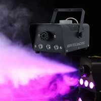 3led 600w remote control fog machine mini red blue green mixed color fog machine for car disco bar stage performance