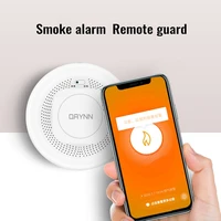 zigbee tuya smoke detector smoke network alarm sensor real time dual sensor detection temperature smoke for alexa google home