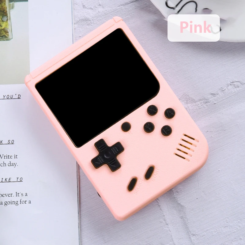 

5Colors Portable FC Game Mini TV Retro Game Console Handheld Game Player 3.0 Inch 500 Games IN 1 Pocket Game Console Accessories
