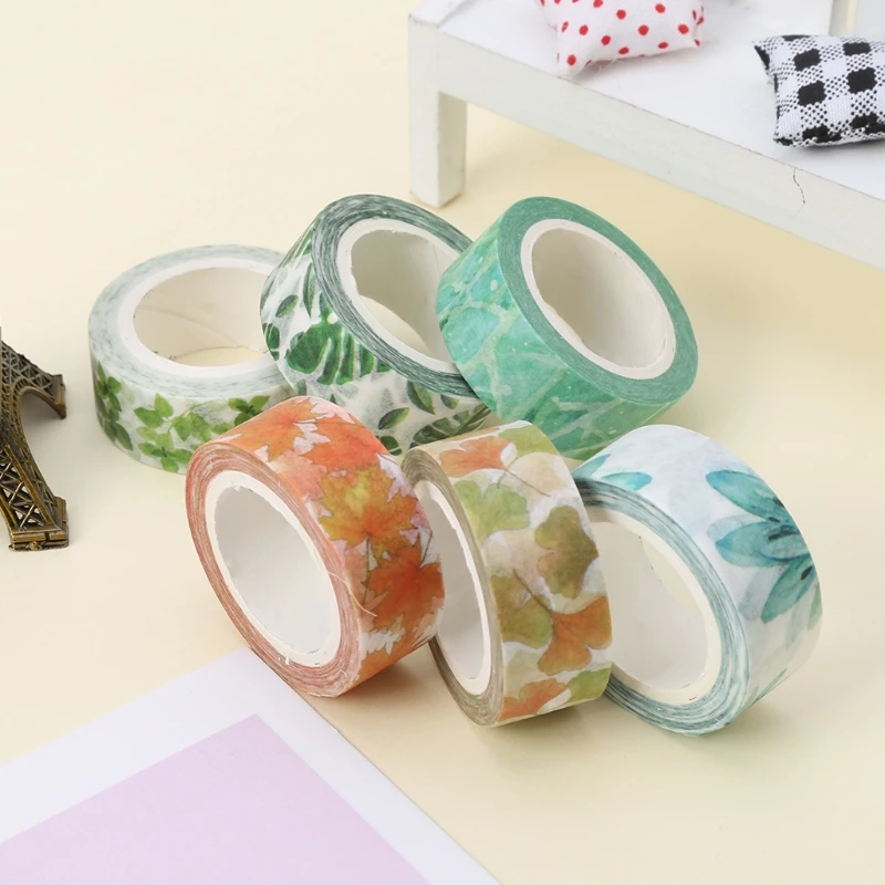 

Kawaii Plants Masking Washi Tape Decor Self Adhesive DIY Scrapbooking Sticker 203B
