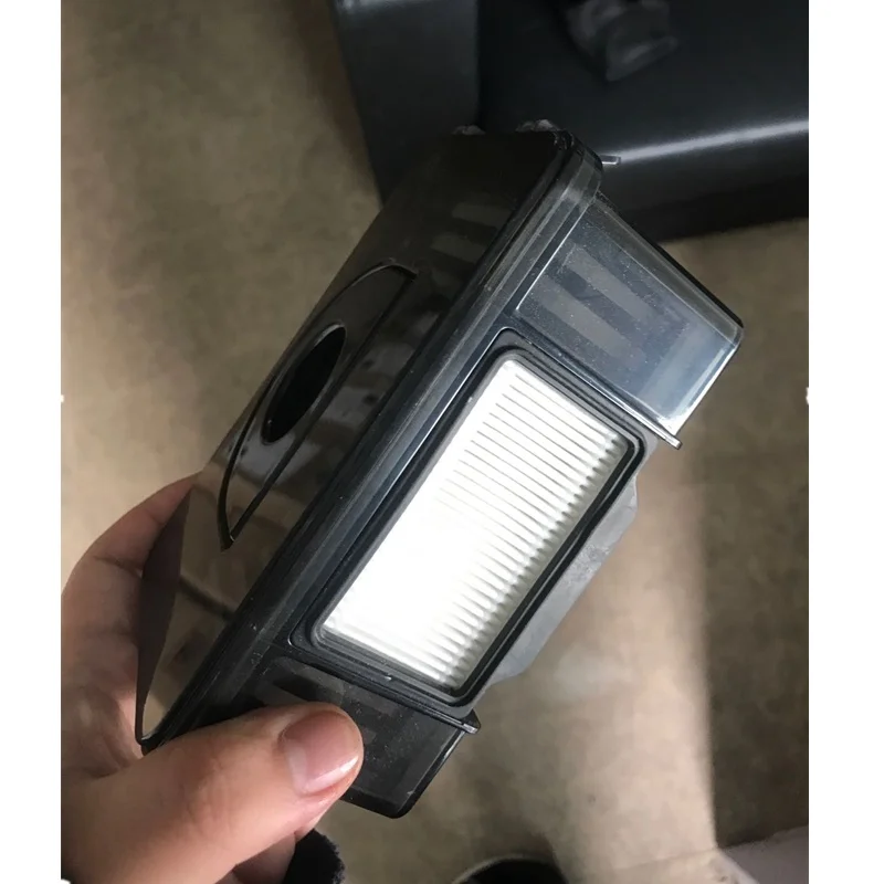 Robot Vacuum Cleaner Dust Box HEPA Filter Net for ZetRobot AH-RT Robotic Vacuum Cleaner Spare Parts Accessories