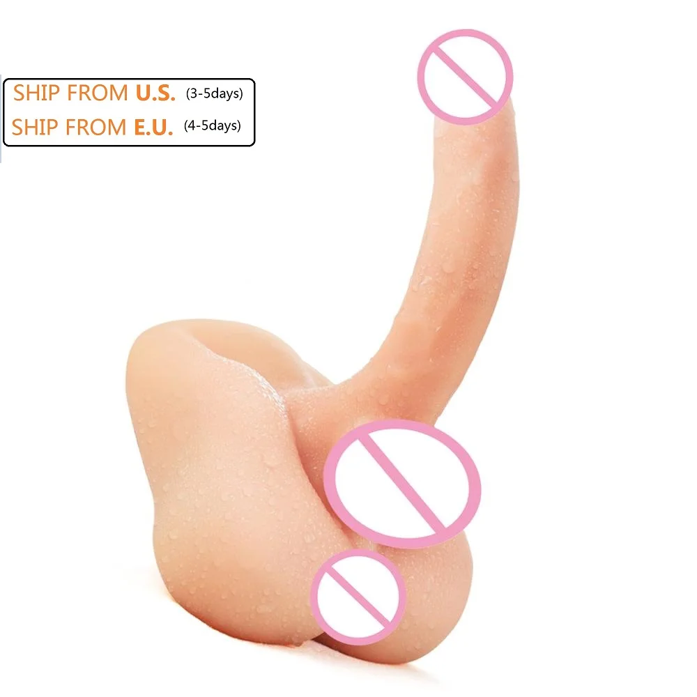 Огромный фаллоимитатор Реалистичная Анальная попка с реалистичным пенисом