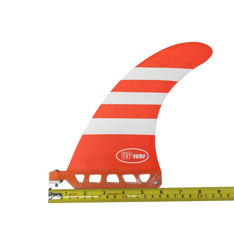 Доска для серфинга центральный плавник 7 дюймов с логотипом UPSURF | Спорт и