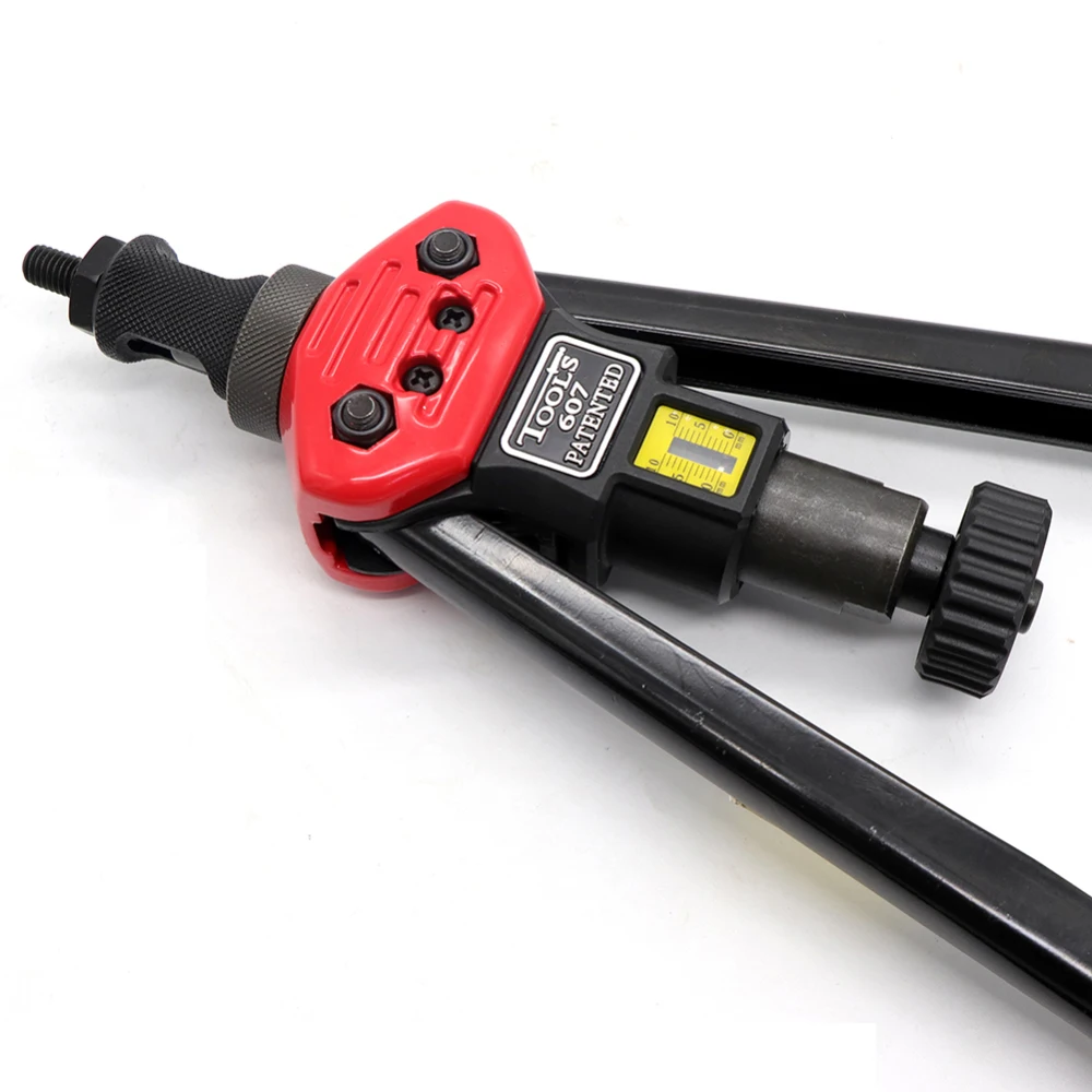 

16'' B-607 Rivet Nut Gun M3 M4 M5 M6 M8 M10 M12 Heavy Hand Inser Nut Tool Manual Riveter Gun Manual Mandrels With Box Set