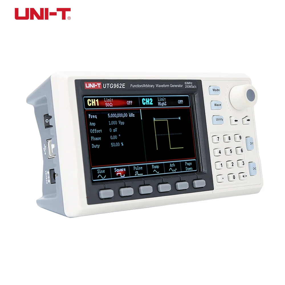 UNI-T UTG962E Функция генератор сигналов произвольной формы сигнала источник