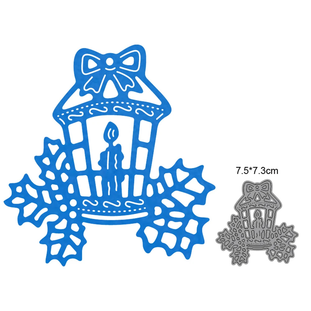 

Christmas candle tree elk Deer Petal Metal Cutting Dies Stencil Scrapbooking DIY Album Stamp Paper Card