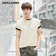 JackJones Мужская футболка с короткими рукавами 100% хлопок буквенным