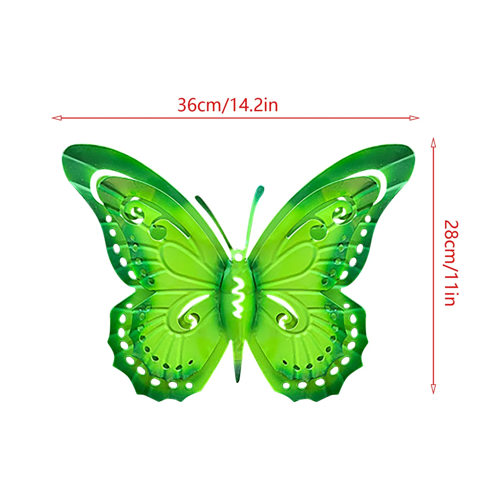 

Modern Popular Realistic Butterfly Home Garden Wall Hanging Decoration Crafts Garden Crafts Decorat Hanging Butterfly Realistic