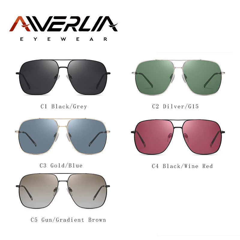 AIVERLIA новинка мужские солнцезащитные очки поляризационные UV400 высокое качество