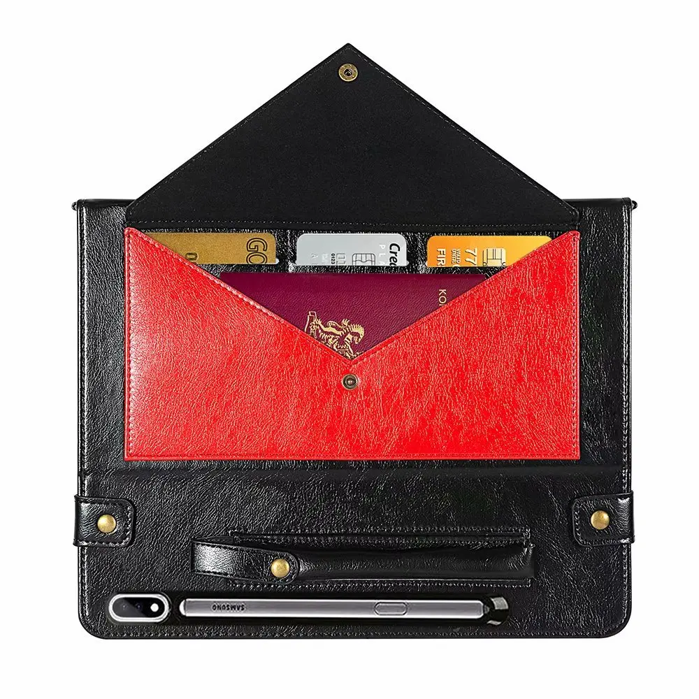 

PU Leather Tablet Protective Shell For Samsung Galaxy Tab S7 Plus Case 12.4 Inch 2020 SM-T970/T975/T976 Funda Stand Cover +Pen