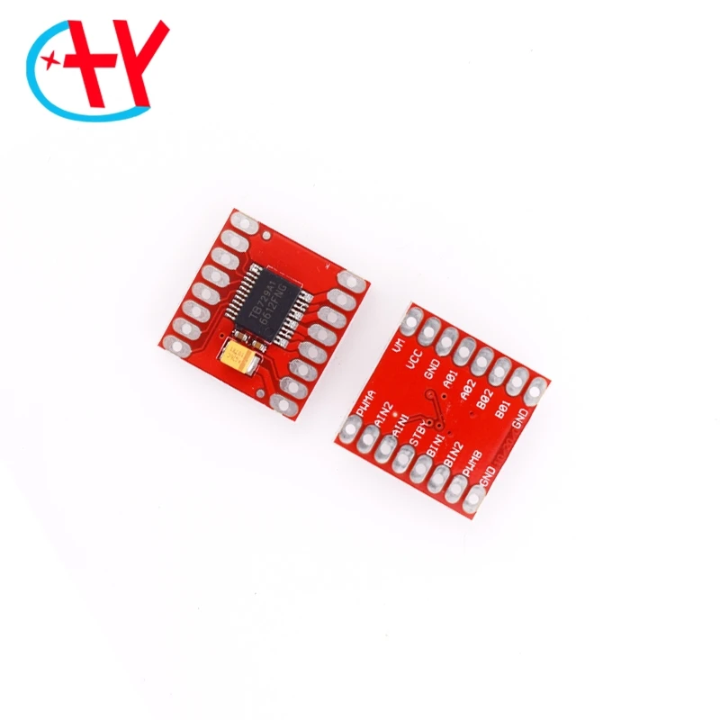 Двухмоторный драйвер TB6612 1А TB6612FNG для микроконтроллера Arduino лучше чем L298N |