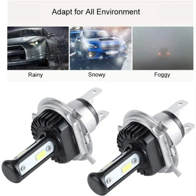 

2pcs 3000 LM Super Bright 120W 6000K High Brightness Automobile LED Headlamp White Light For H1/H3/H4/H7/H8/H9/H11/H13/H16/5202