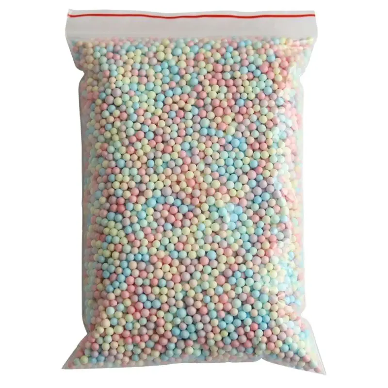 

25g/Pack Rainbow Foam Balls Beads Decorative Styrofoam Balls Gift Box Filler DIY Arts Crafts Wedding Party Decoration*