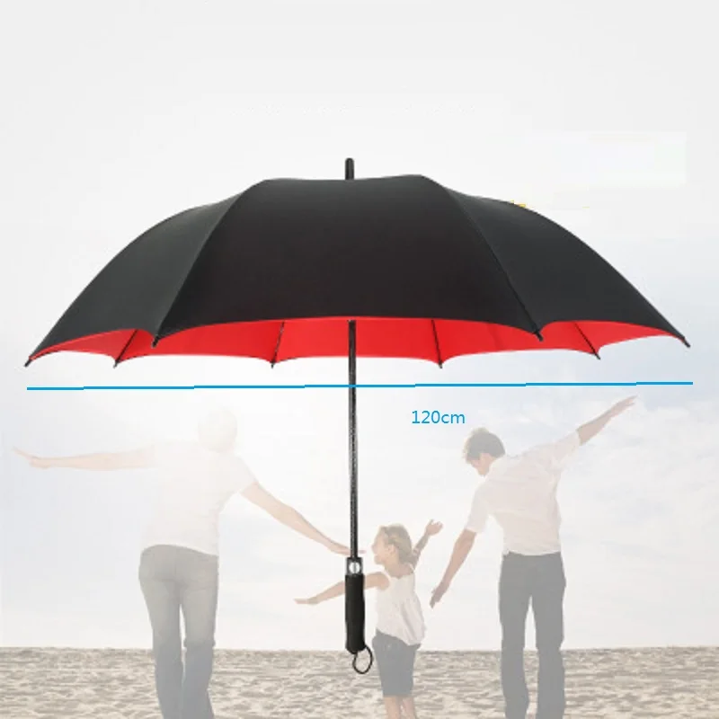 Большой зонт для гольфа с длинной ручкой подарки женщин дорожный Зонт от дождя