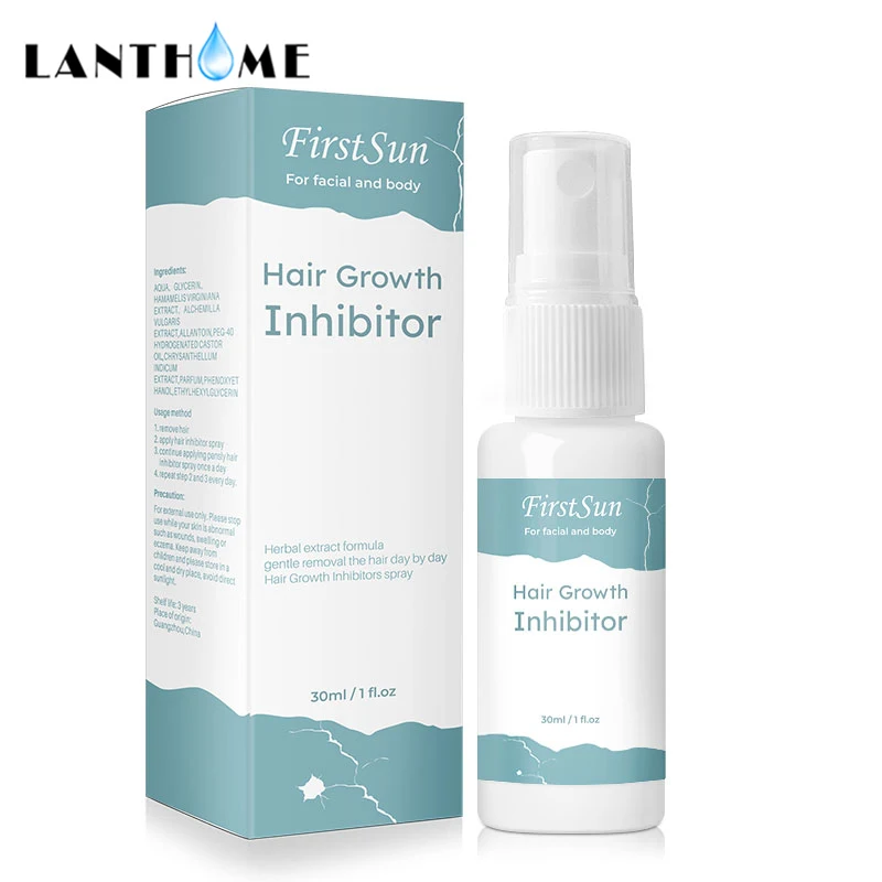 30 мл волос спрей для удаление ингибитора сыворотка-спрей бороды бикини интимной